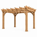 Pergola en bois de cèdre 3x3m